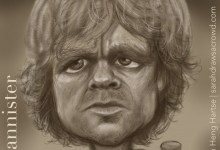 Celebrity Caricature - Game of Thrones Tyrion Lannister