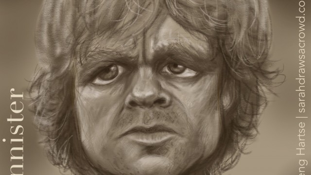 Celebrity Caricature - Game of Thrones Tyrion Lannister